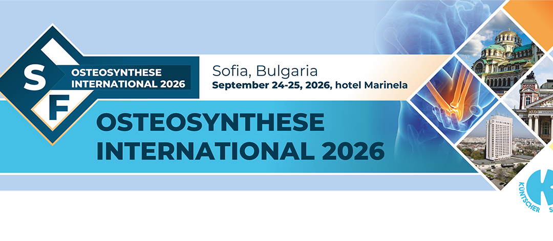 Osteosynthese International 2026 | Küntscher Society Meeting, 24-26.09.2026, Sofia